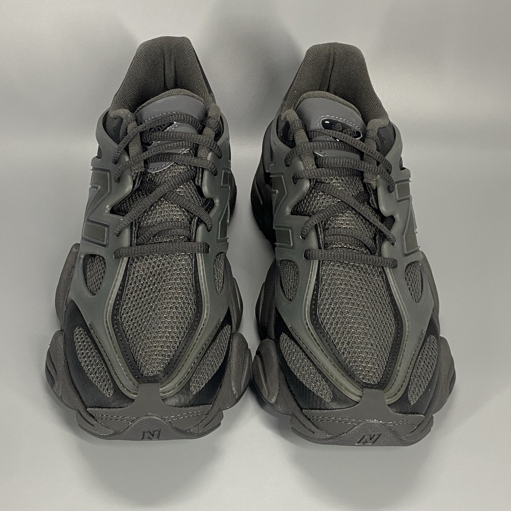 New Balance 9060 X Black Cement Mens 10.5 Womens 12 U9060IAA Shoes New With Box - Picture 3 of 12